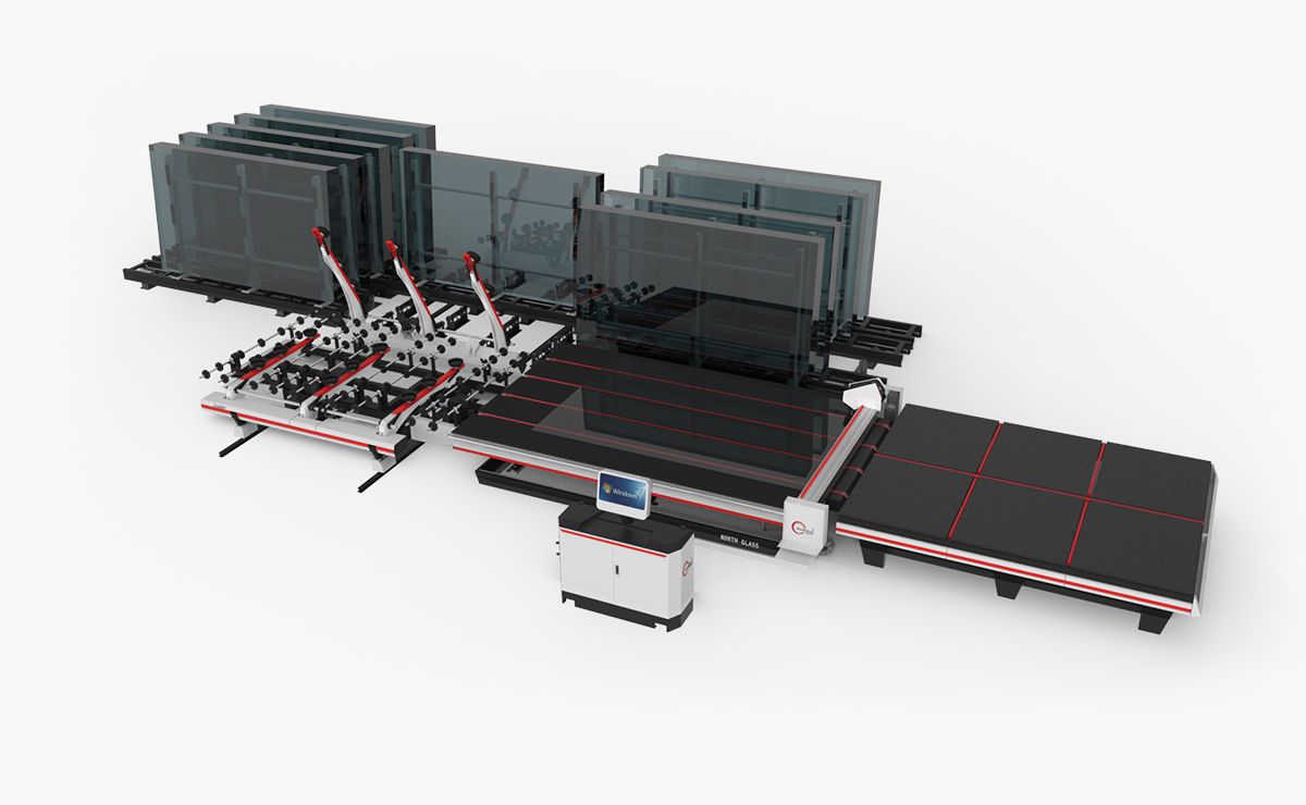 Drawer Type Glass Storage System