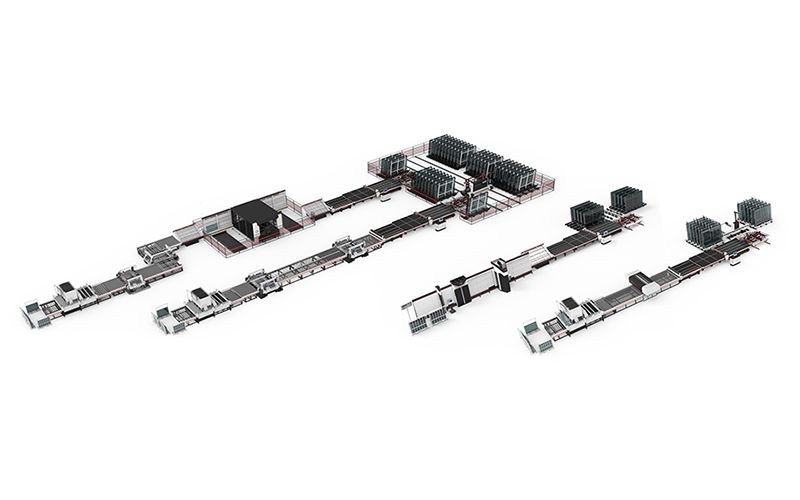 Car Sidelight and Quarter Window Processing Line